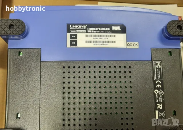 Linksys BEFVP41 VPN рутер, снимка 5 - Рутери - 48079936