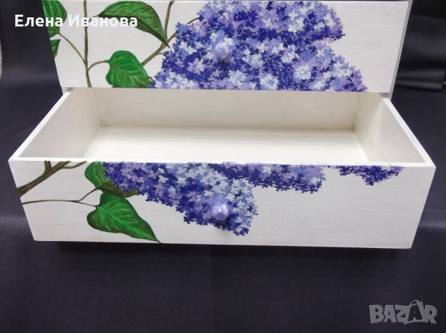 Дървен скрин за бижута, снимка 5 - Други - 29024598