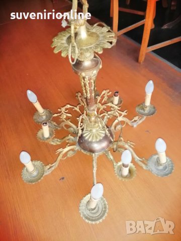 Месингов полилей , снимка 3 - Антикварни и старинни предмети - 38524941