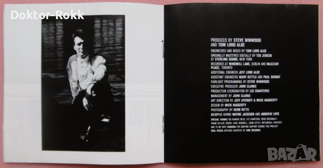 Steve Winwood – Roll With It (1988, CD), снимка 4 - CD дискове - 38400543