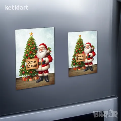 Коледни магнити подарък за ученици, снимка 5 - Коледни подаръци - 47833505