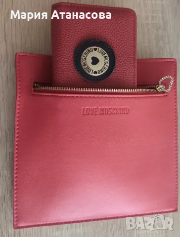 Moschino дамски портфейл , снимка 6 - Портфейли, портмонета - 56305077