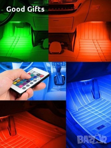 LED осветление за интериор на автомобил , LED ленти, снимка 3 - Аксесоари и консумативи - 29524422