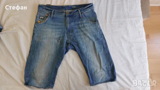 G-Star RAW 3 броя къси панталони дънки Различни размери , снимка 3 - Къси панталони - 47700407