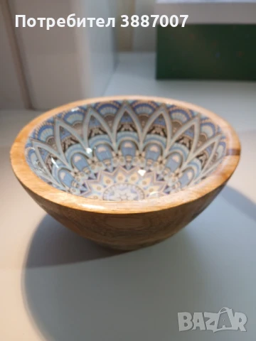 Декоративни Дървени Купи 3бр., снимка 5 - Декорация за дома - 50610851