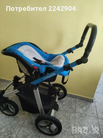Бебешка количка 3 в 1 Baby Design Lupo, снимка 4 - Детски колички - 52062083