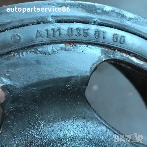 Шайба на колянов вал за Mercedes C Class, E Class, Sprinter 314 A1110350100, снимка 3 - Части - 54110563