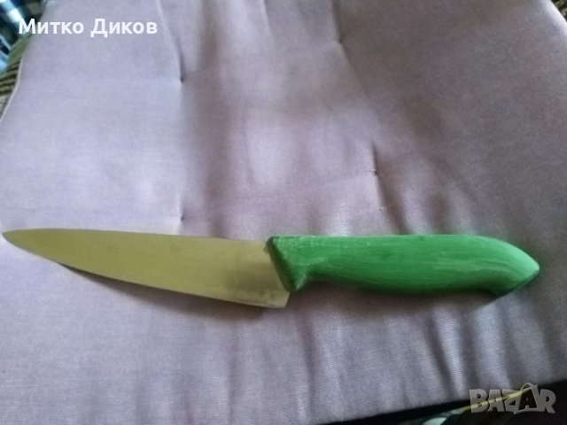 Готварски антибактериален нож Microban icel portugal high carbon 320х200мм