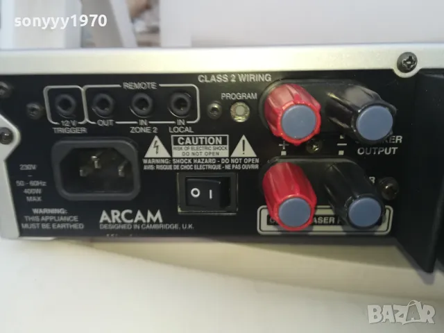*ARCAM-SWISS 1502251703, снимка 4 - Ресийвъри, усилватели, смесителни пултове - 49140472