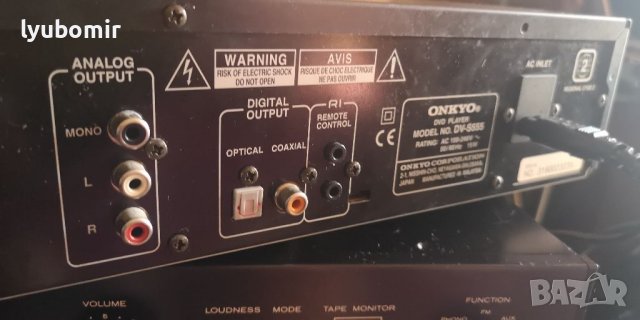 Onkyo dvs 555, снимка 4 - Ресийвъри, усилватели, смесителни пултове - 37294770