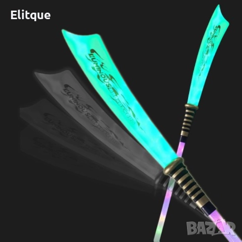 Светещ детски LED меч със звукови ефекти , снимка 5 - Други - 52904014