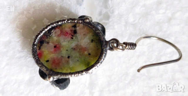 Обеци ръчно изработени , снимка 4 - Обеци - 54245343