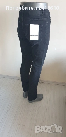 Zadig & Voltaire Platine Antracite Soft Touch Mens Size 30/34  НОВО! ОРИГИНАЛ Мъжки Дънки!, снимка 5 - Дънки - 54142191