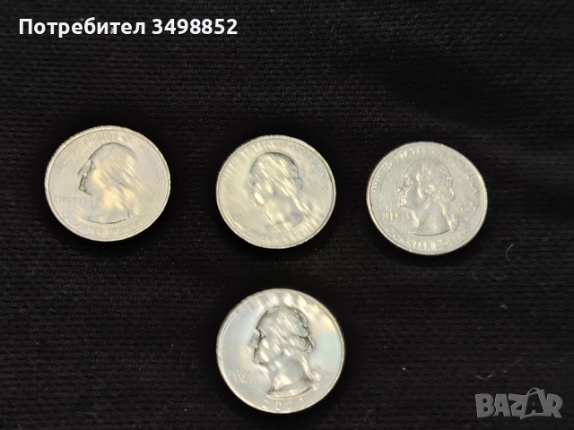 продавам монети USA, снимка 2 - Нумизматика и бонистика - 52621369