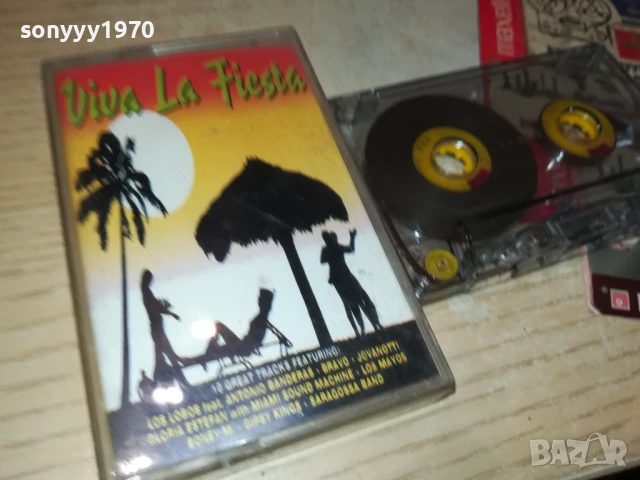 VIVA LA FIESTA 3007251725, снимка 2 - Аудио касети - 51194661
