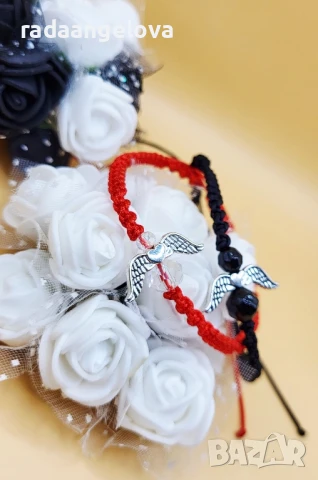 Гривна " Ангел пазител ", снимка 3 - Гривни - 50528882