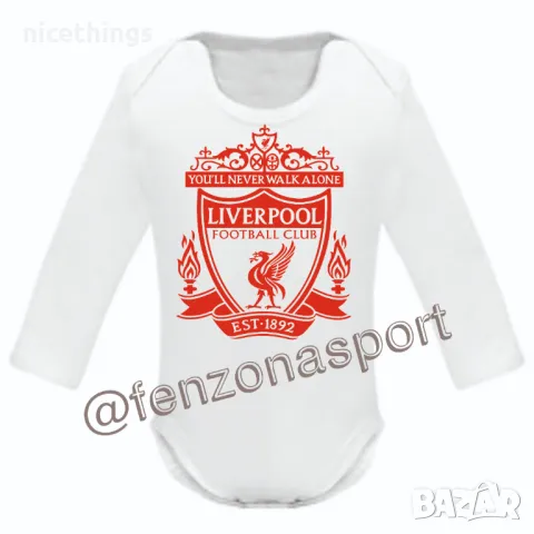 Боди на Ливърпул, снимка 4 - Бодита за бебе - 50335833