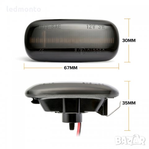 Бягащи лед мигачи ауди динамичен за калници Audi A3 S3 8P A4 S4 RS4 B6 B7 B8 A6 S6, снимка 4 - Аксесоари и консумативи - 31536802