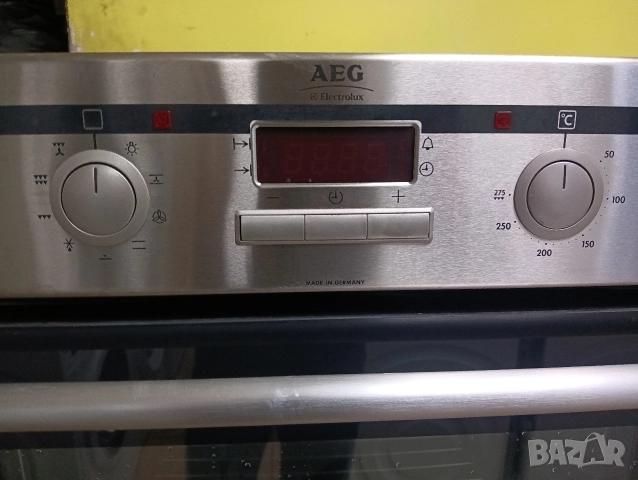 Иноксова фурна за вграждане АЕГ Aeg Made in Germany 2 години гаранция!, снимка 4 - Печки, фурни - 52658710