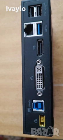 Докинг станция Lenovo ThinkPad USB 3.0 Pro Dock (40A7), снимка 2 - Мрежови адаптери - 53910854