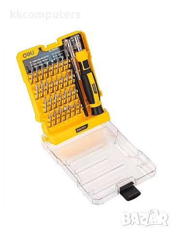 Deli комплект отвертки 33 в 1 (EDL1033D), снимка 2 - Отвертки - 52214130