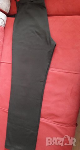 Дамски тъмнозелен панталон плътен, снимка 3 - Панталони - 29967863