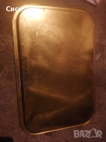 Стар поднос, снимка 2 - Антикварни и старинни предмети - 40370288