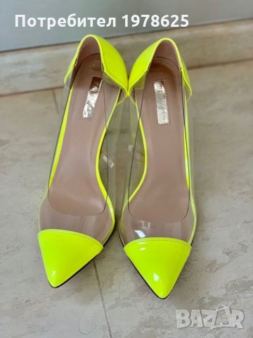 Обувки цвят неон, снимка 1 - Дамски обувки на ток - 29256668