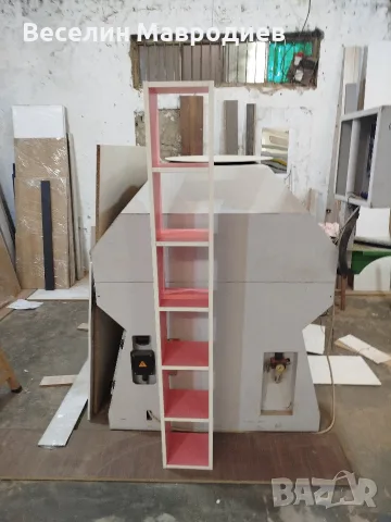 етажерка розова , снимка 3 - Етажерки - 56372748