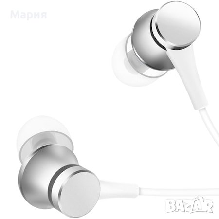 Слушалки In-Ear XIAOMI Mi In Ear Basic, Silver, снимка 4 - Слушалки, hands-free - 37948676