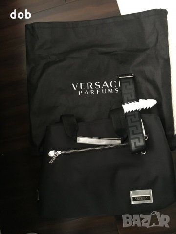 Нова чанта Versace Shoulder Shopper Bag With Dust Bag, снимка 7 - Чанти - 30810211
