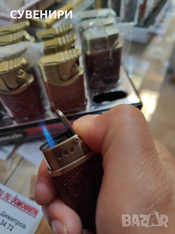 Газови ветроустойчиви запалки. Мерцедес,БМВ,Ауди и Джак Даниелс , снимка 2 - Запалки - 40818123