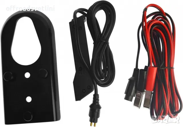 Електрическа лебедка 2000 LBS 910 КГ с дистанционно и кабел за теглене, снимка 3 - Аксесоари и консумативи - 49456727