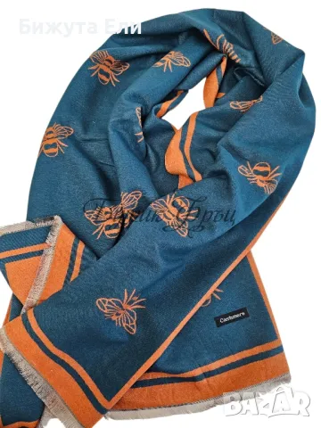 Кашмирен шал 001, снимка 4 - Шалове - 48227435