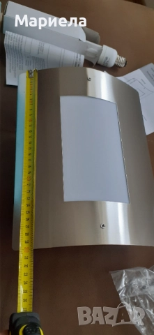 Лампа от неръждаема стомана , снимка 2 - Външни лампи - 52687185