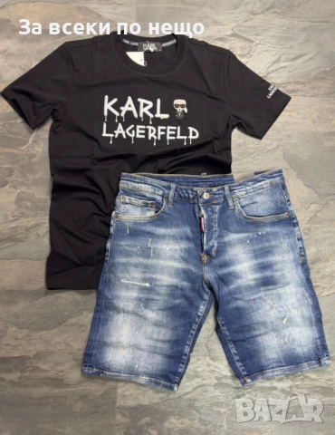 DSQUARED2 Мъжки Сини Къси Дънки🔝Мъжки Къси Дънкови Панталони Код NGHSP83