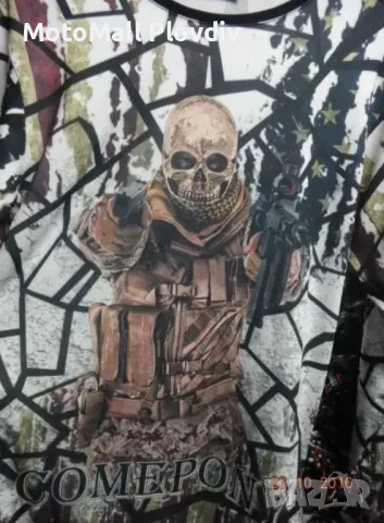 Фланела нова мото чопър рокер череп черепи m l xl xxl мотор, снимка 7 - Аксесоари и консумативи - 49315750