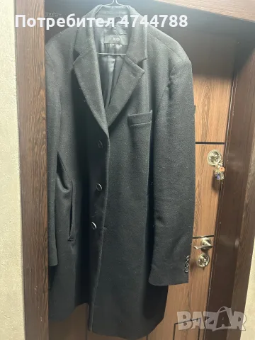 мъжко палто hugo boss slim fit