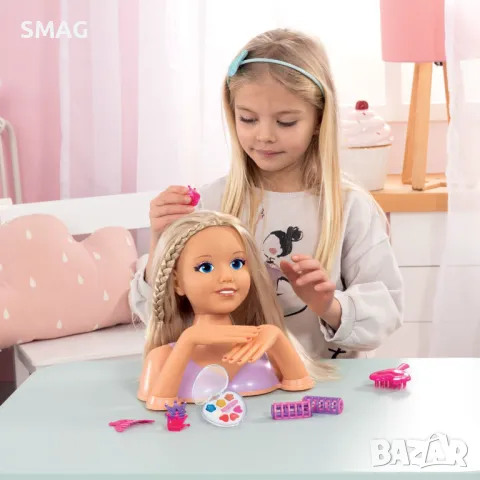 Разкрасителна кукла за грижа за коса и грим 25см S_1244221, снимка 2 - Кукли - 48244921