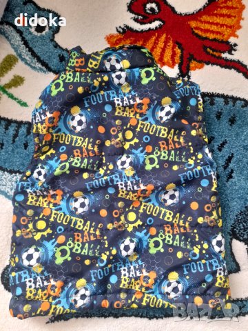 Елече с футболни топки, снимка 2 - Детски якета и елеци - 42901103