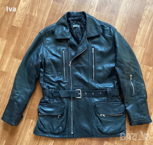 Мъжко яке естествена кожа