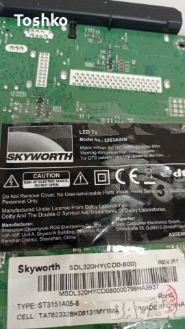 Говорители за ТВ SKYWORTH 32S3A32G, снимка 3 - Части и Платки - 38231222