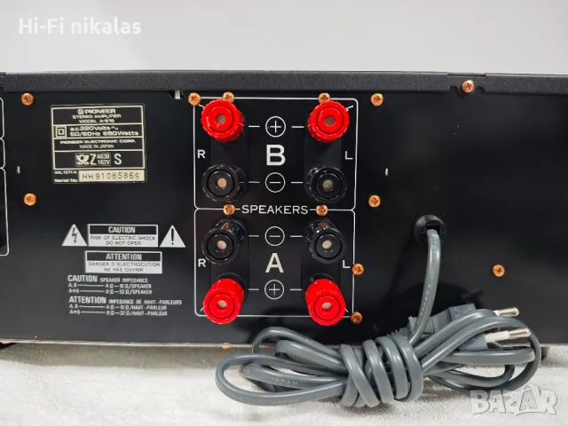 стерео усилвател Hi-Fi PIONEER A-616, снимка 7 - Ресийвъри, усилватели, смесителни пултове - 49747816