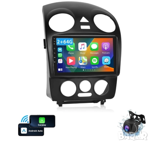 Мултимедия, Двоен дин, Volkswagen Beetle, 2004-2010, Андроид, Навигация, 2DIN, плеър, екран Android, снимка 6 - Аксесоари и консумативи - 51949728