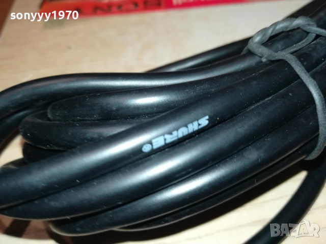 SHURE-КАБЕЛ ЗА МИКРОФОН 1911251024, снимка 12 - Микрофони - 52463111