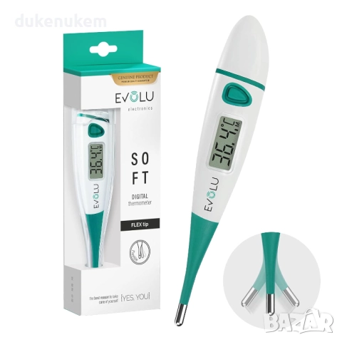 Цифров термометър с гъвкав връх – за бебета, деца и възрастни
