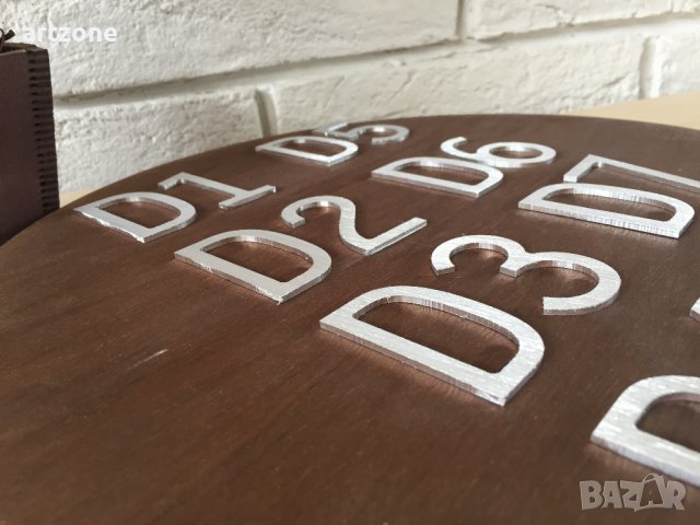 Име и номер на улица - метални букви и цифри за табела, снимка 15 - Други - 39824408