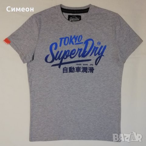 Superdry оригинална тениска S памучна фланелка