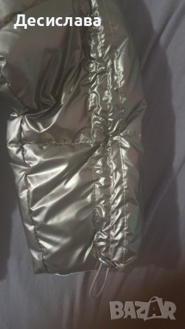 Златно зимно яке, снимка 8 - Якета - 38594332