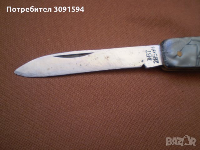 Старо джобно ножче отварачка и тирбушон, снимка 5 - Други ценни предмети - 34017356